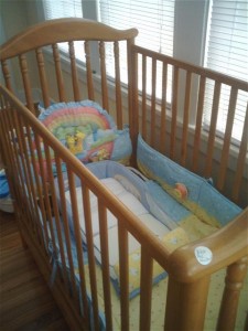 $20 for an Italian hardwood crib.