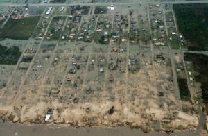 Crystal Beach, Texas after Hurricane Ike