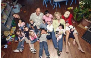 This is a photo of Byrd and Melanie Billings with their children many are special needs. The day of the murders, (murder suspect) Pat Gonzalez wrote a chilling message on his MySpace page that read "making a change for humanity" and changed his status to "adventurous."
