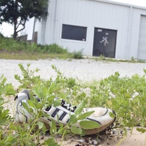 Lost Sole #300!! Found outside of the future Lost Sole Gallery in Navarre, FL!