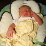 IMG_0880 Nora relaxing in her swing after a long day of adventuring.