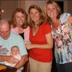 pcola_nov_09_01 Pops, Nora, Aimee, Sharon and Rachie at the condo