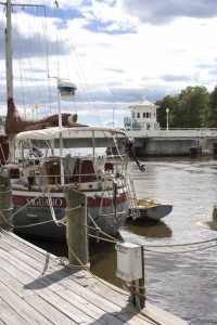 Along the Pocomoke River in Pocomoke City, MD